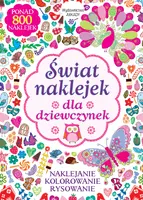 Okładka: Świat naklejek dla dziewczynek