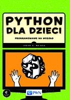 Okładka: Python dla dzieci.
