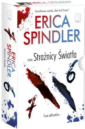Okładka: PAKIET Seria Strażników Światła. 2 TOMY. Erica Spindler.