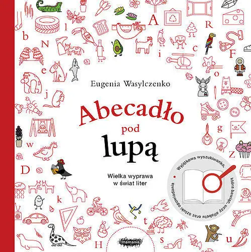 Okładka: Abecadło pod lupą