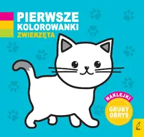 Okładka: Pierwsze kolorowanki. Zwierzęta