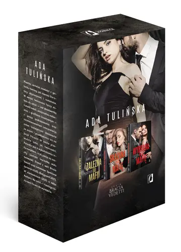 Okładka: Pakiet: Bracia Vedetti, Zależna od mafii, Skazana przez mafię, Wybrana przez mafię