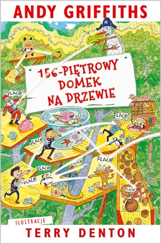 Okładka: 156-piętrowy domek na drzewie