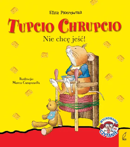 Okładka: Tupcio Chrupcio. Nie chcę jeść!