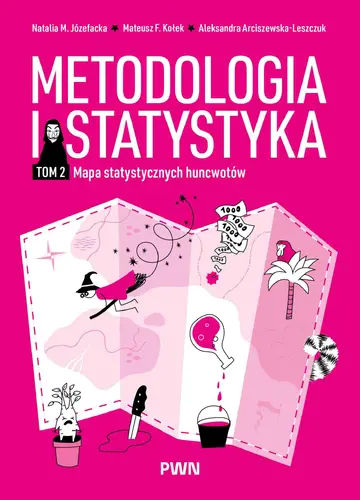 Okładka: Metodologia i statystyka. Mapa statystycznych huncwotów. Tom II