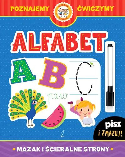 Okładka: Alfabet. Pisz i zmazuj