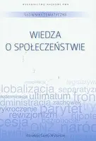 Okładka: Słowniki tematyczne. Tom 4. Wiedza o społeczeństwie