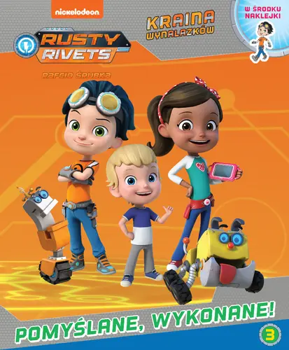 Okładka: Rafcio Śrubka Kraina wynalazków Pomyślane, wykonane!