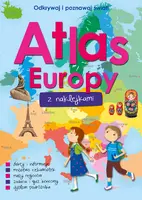 Okładka: Atlas Europy z naklejkami