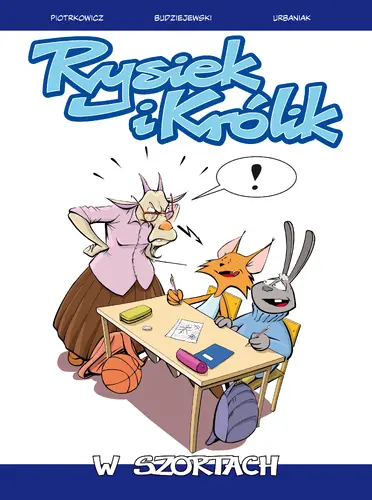 Okładka: Rysiek i Królik. W szortach, tom 1