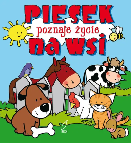 Okładka: Piesek poznaje życie na wsi