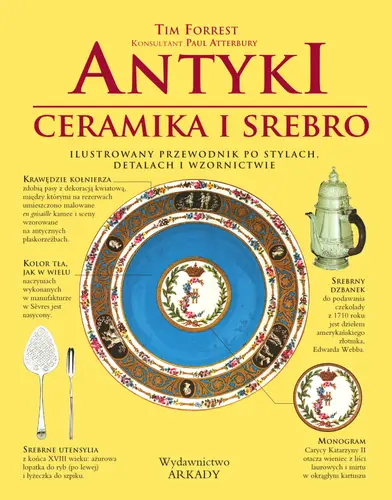 Okładka: Antyki  Ceramika, srebro