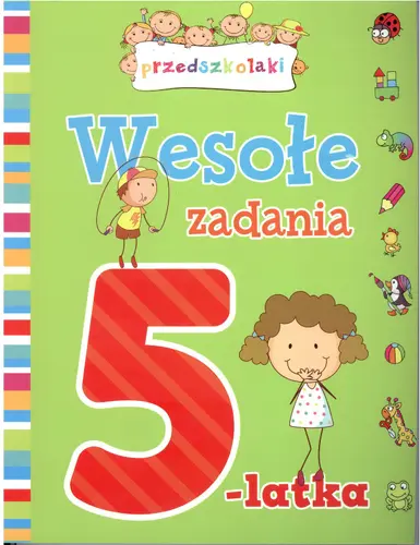 Okładka: Wesołe zadania 5 latka