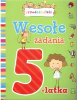 Okładka: Wesołe zadania 5 latka