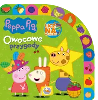 Okładka: Peppa Pig. Licz na Przyjaciół. Owocowe przygody
