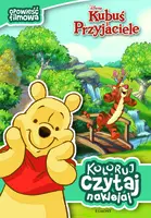 Okładka: Koloruj, czytaj, naklejaj. Kubuś Puchatek