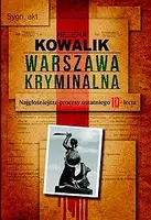 Okładka: Warszawa kryminalna