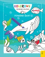 Okładka: Kolorowy trening głowy. Podwodny świat