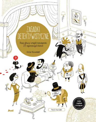 Okładka: Zagadki detektywistyczne