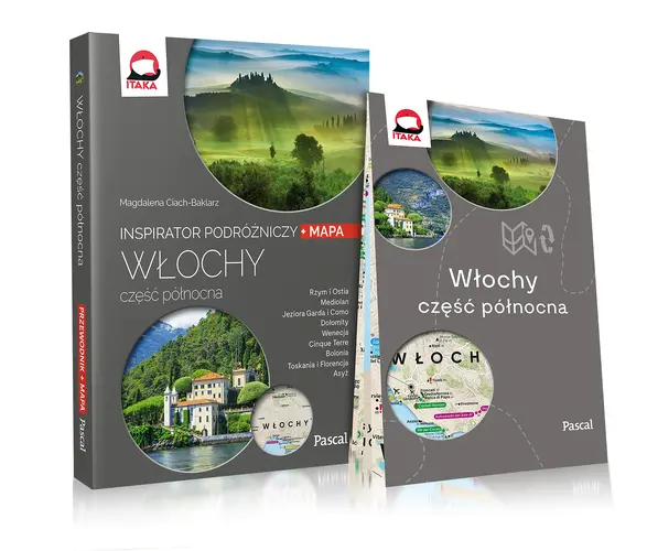 Okładka: Włochy część północna INSPIRATOR PODRÓŻNICZY Pascal