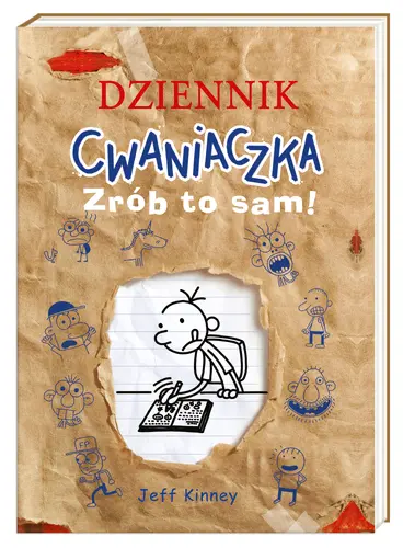 Okładka: Dziennik cwaniaczka. Zrób to sam!