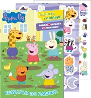 Okładka: Peppa Pig. Tatuaże i naklejki