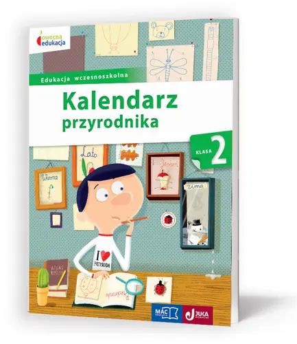 Okładka: Kalendarz przyrodnika kl.2
