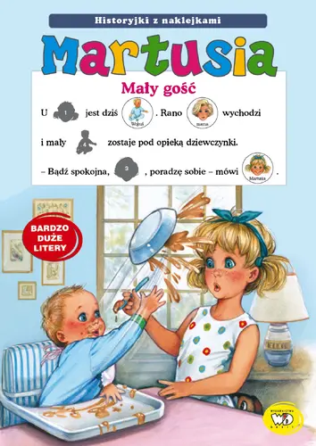 Okładka: Martusia. Mały gość