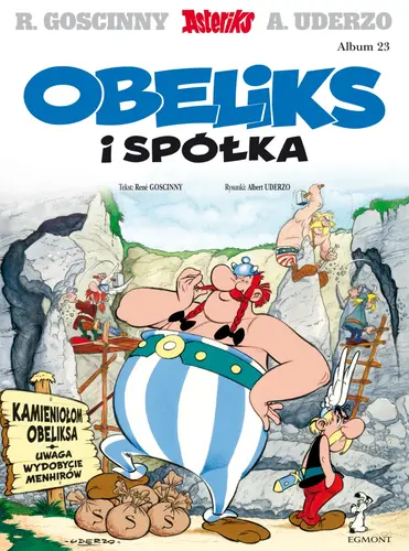 Okładka: Asteriks. Obeliks i spółka, tom 23