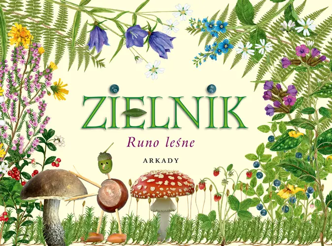 Okładka: Zielnik. Runo leśne