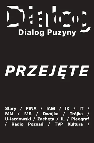 Okładka: Dialog Puzyny. Przejęte