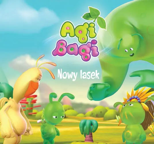 Okładka: Agi Bagi. Nowy lasek