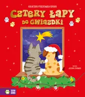 Okładka: Cztery łapy do Gwiazdki