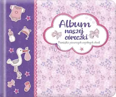 Okładka: Album naszej córeczki. Pamiątka pierwszych wspólnych chwil. Wydanie II