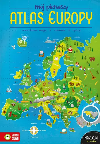 Okładka: Mój pierwszy atlas Europy