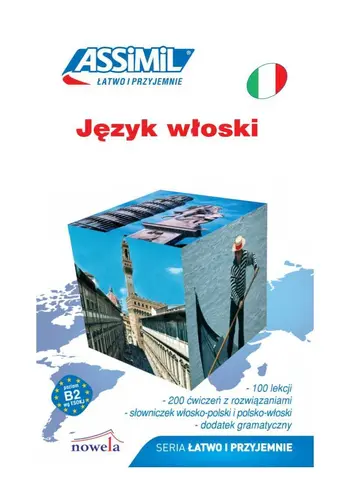 Okładka: Język włoski Łatwo i przyjemnie samouczek A1-B2 + audio online
