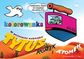 Okładka: Tytus, Romek i A'Tomek. Kolorowanka 1