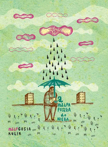 Okładka: Ta małpa poszła do nieba