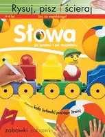 Okładka: Słowa. Rysuj pisz i ścieraj