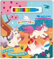 Okładka: Moje Jednorożce. Wodne Zgadywanki cz. 1