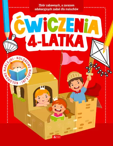 Okładka: Ćwiczenia 4-latka z naklejkami