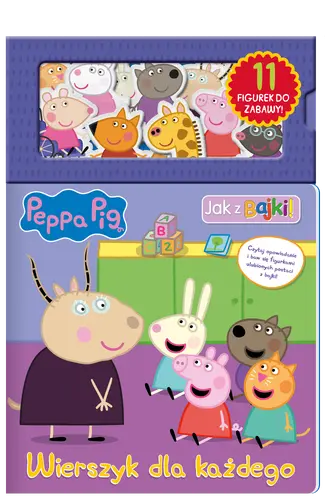Okładka: Peppa Pig. Jak z bajki! Wierszyk dla każdego