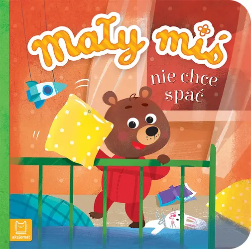 Okładka: Mały miś nie chce spać - duży format