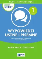 Okładka: Pewny start Zajęcia rewalidacyjne Wypowiedzi ustne i pisemne Karty pracy i ćwiczenia Poziom 1