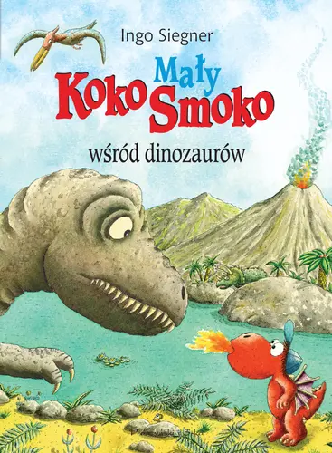 Okładka: Mały Koko Smoko wśród dinozaurów