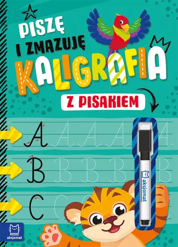 Okładka: Piszę i zmazuję. Kaligrafia z pisakiem