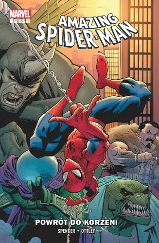 Okładka: Amazing Spider-Man. Tom 1. Powrót do korzeni
