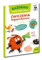 Okładka: Bazgraki mówią trudne słowa. Ćwiczenia logopedyczne