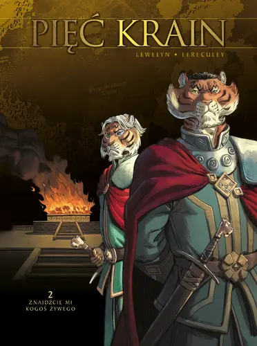 Okładka: Pięć Krain. Tom 2. Znajdźcie mi kogoś żywego