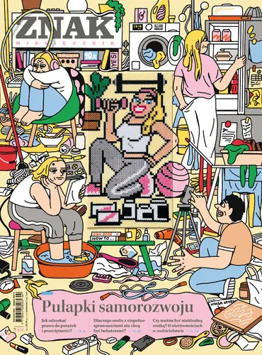 Okładka: Miesięcznik ZNAK 851 (04/2026) - Pułapki samorozwoju